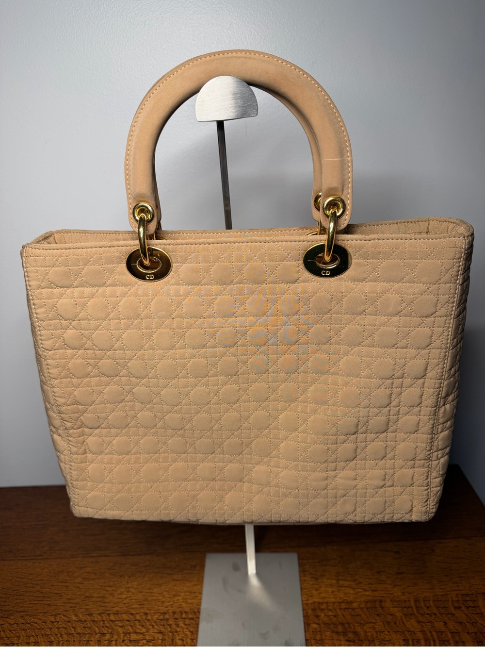 Lady Dior Medium Cannage Bag with Gold-Tone Hardware with COA - Picture 3 of 16